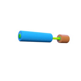 Marbueno Pistola de Agua Foam Succion Color Surtido 30x6 cm