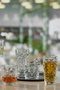 Hermia PB-520245 Juego de Vasos de Vidrio Transparente, 290 ml, 4 Piezas