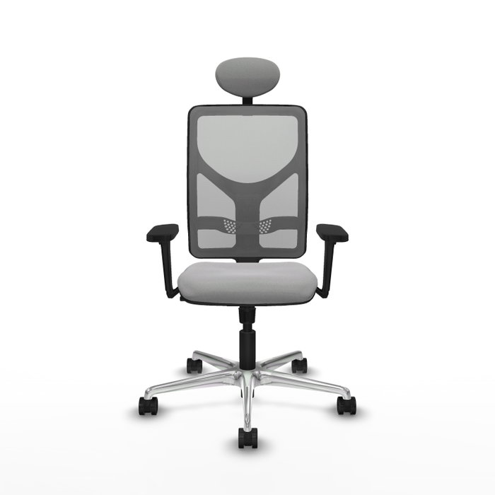 PIQUERAS Y CRESPO Silla de oficina Motilla con mecanismo Sincro, Gris PIQUERAS Y CRESPO Silla de oficina Motilla con mecanismo Sincro, Gris