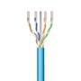 Ewent IM1222 Cable de Red Cat6a U/UTP 50 m Azul