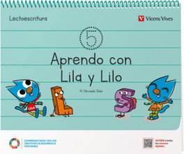 VICENS VIVES, Aprendo con Lila y Lilo Cuaderno 5 - Nuria Hervada Sala