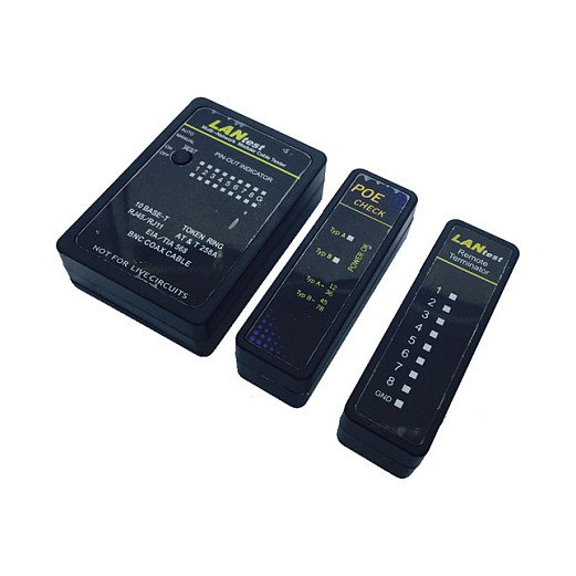 VALUE LANtest Multi-Network Cable + PoE Tester battery tester