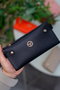 Zoozie Bags Cartera Tiran - Black, Cuero PU, Elegante y Funcional, Negra