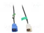 4CARMEDIA Antena de Techo para Automóviles con Conexión Fakra