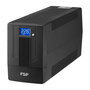 FSP iFP800 UPS Line-interactive 800VA/480W con LCD, 2 Tomas Schuko, AVR, Batería 12V/9Ah, Negro - Modelo iFP800