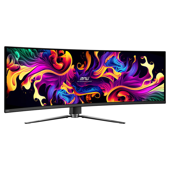 MSI MPG 491CQPXDE QD-OLED Monitor Curvo 49 pulgadas Dual QHD 240Hz Negro
