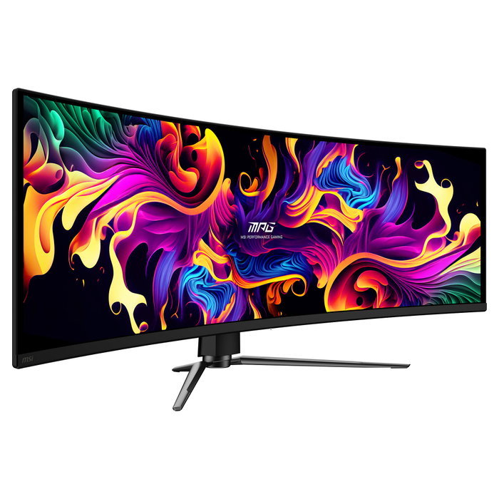 MSI MPG 491CQPXDE QD-OLED Monitor Curvo 49 pulgadas Dual QHD 240Hz Negro