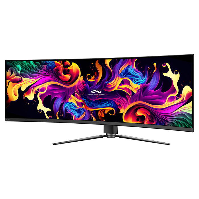 MSI MPG 491CQPXDE QD-OLED Monitor Curvo 49 pulgadas Dual QHD 240Hz Negro