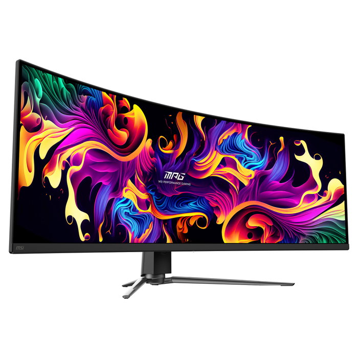 MSI MPG 491CQPXDE QD-OLED Monitor Curvo 49 pulgadas Dual QHD 240Hz Negro