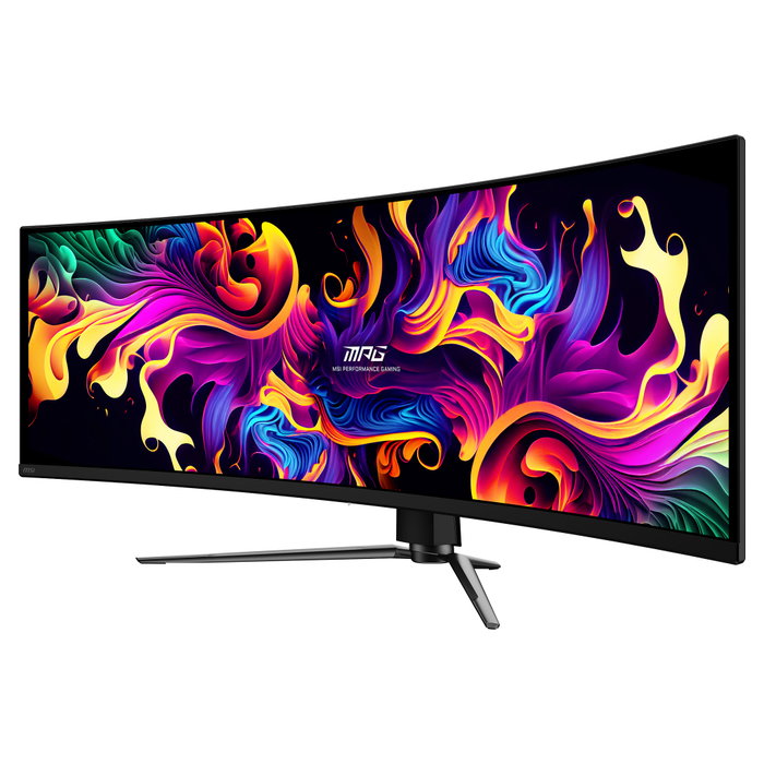 MSI MPG 491CQPXDE QD-OLED Monitor Curvo 49 pulgadas Dual QHD 240Hz Negro