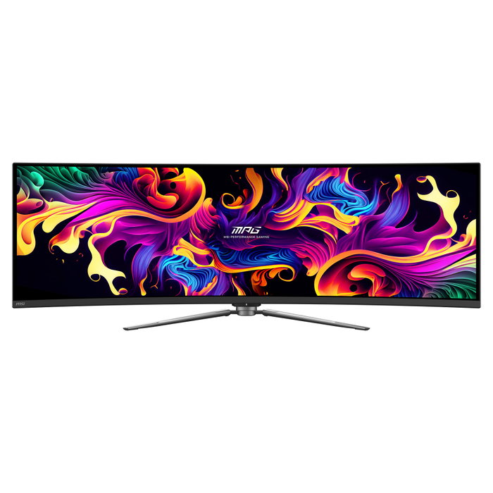MSI MPG 491CQPXDE QD-OLED Monitor Curvo 49 pulgadas Dual QHD 240Hz Negro