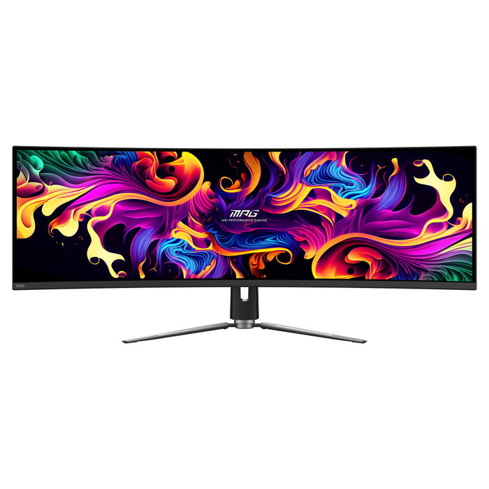 MSI MPG 491CQPXDE QD-OLED Monitor Curvo 49 pulgadas Dual QHD 240Hz Negro