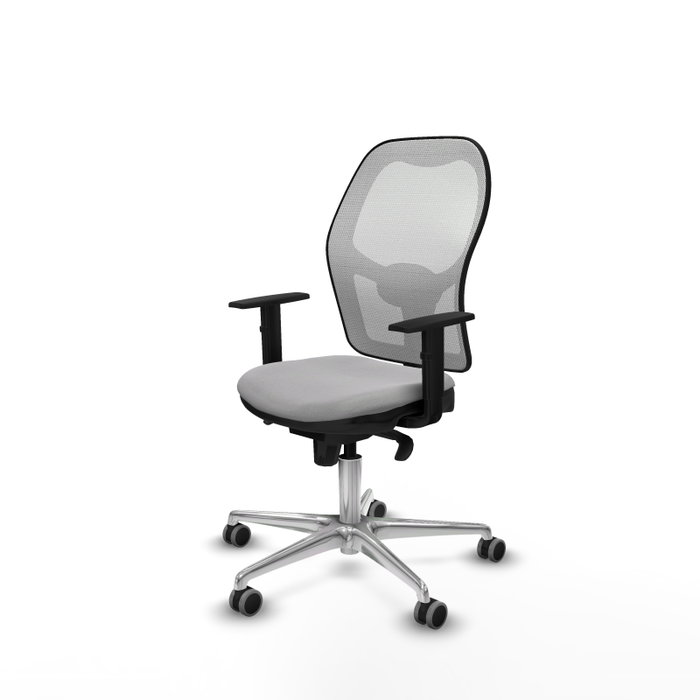 PIQUERAS Y CRESPO Silla de oficina Jorquera Gris claro y Blanco PIQUERAS Y CRESPO Silla de oficina Jorquera Gris claro y Blanco