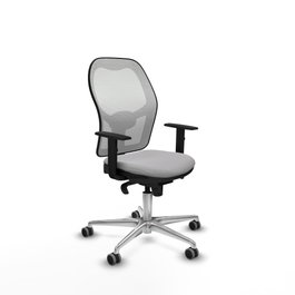 PIQUERAS Y CRESPO Silla de oficina Jorquera Gris claro y Blanco