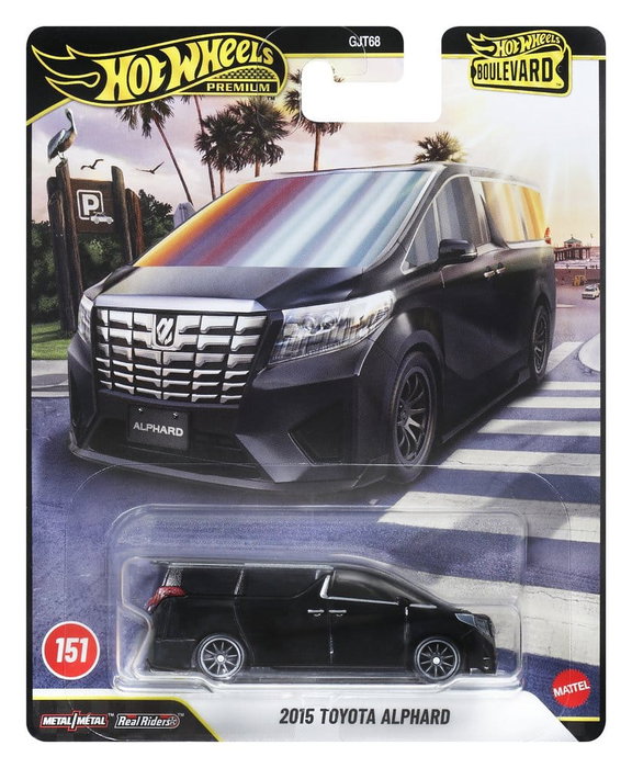 Hot Wheels Vehículo Boulevard a escala 1/64 - Modelo de metal fundido a presión Real Riders Hot Wheels Vehículo Boulevard a escala 1/64 - Modelo de metal fundido a presión Real Riders