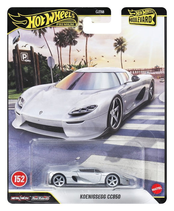 Hot Wheels Vehículo Boulevard a escala 1/64 - Modelo de metal fundido a presión Real Riders Hot Wheels Vehículo Boulevard a escala 1/64 - Modelo de metal fundido a presión Real Riders