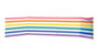 Marbueno Paraviento de 5 Palos con Rayas de Colores 360x80 cm