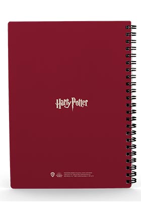 All Aboard Hogwarts Express Libreta Espiral Efecto 3D A5 Harry Potter
