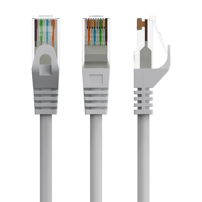 GEMBIRD Patch cord Cat 6 U/UTP de 0,5m gris GEMBIRD Patch cord Cat 6 U/UTP de 0,5m gris