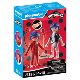 PLAYMOBIL Marinette & Ladybug Set de Juego 71336 Miraculous