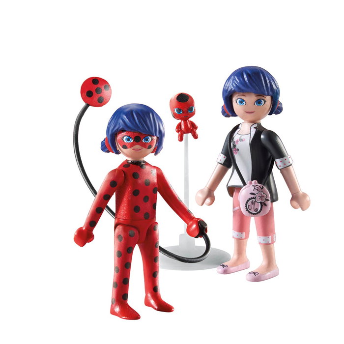 PLAYMOBIL Marinette & Ladybug Set de Juego 71336 Miraculous