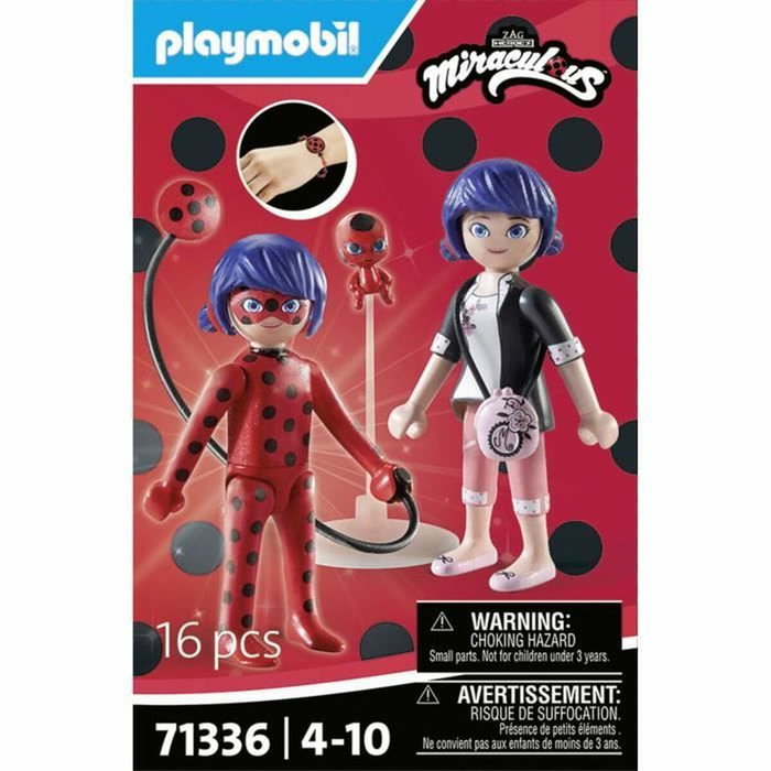 PLAYMOBIL Miraculous: Marinette & Ladybug 71336
