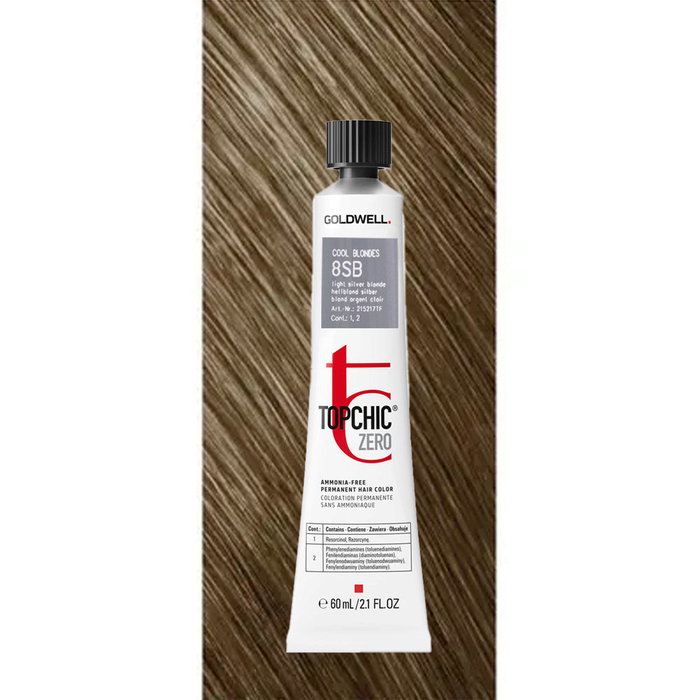 Goldwell TopChic Zero Tinte permanente 8SB Goldwell TopChic Zero Tinte permanente 8SB