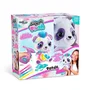 Airbrush Panda Plush para personalizar - Arte de rociado peluche con fieltro y plantillas - OFG 257 - Toyes del canal