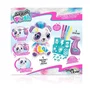 Airbrush Panda Plush para personalizar - Arte de rociado peluche con fieltro y plantillas - OFG 257 - Toyes del canal