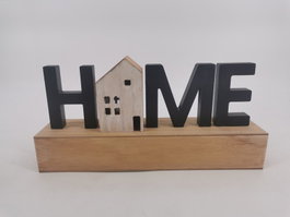 DKD Home Decor Decoración LED MDF Natural 34x8x17