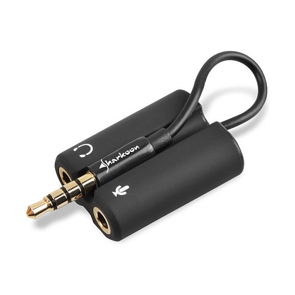 SHARKOON Adaptador de audio PMP35 SHARKOON Adaptador de audio PMP35