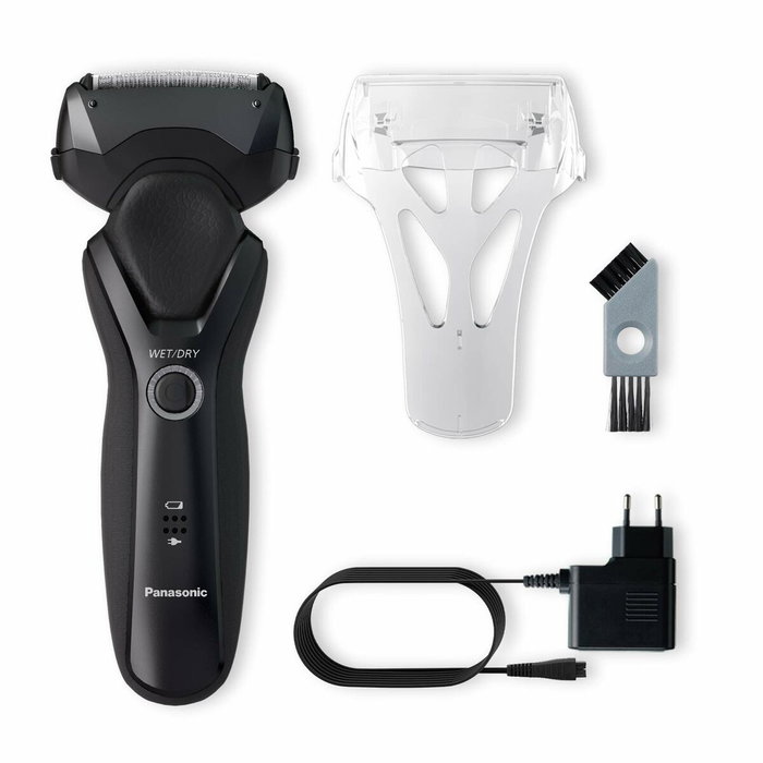 Panasonic ES-RT37-K503 Negro, Afeitadora Eléctrica de Láminas para Hombre için Hombres de Uso Seco/Húmedo autono-54min-min