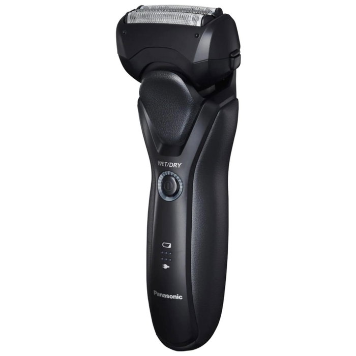 Panasonic ES-RT37-K503 Maquinilla de afeitar eléctrica para hombre, recargable, 54 min de uso inalámbrico, negro