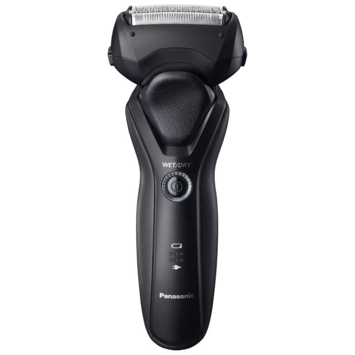Panasonic ES-RT37-K503 Maquinilla de afeitar eléctrica para hombre, recargable, 54 min de uso inalámbrico, negro