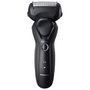 Panasonic ES-RT37-K503 Maquinilla de afeitar eléctrica para hombre, recargable, 54 min de uso inalámbrico, negro