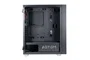 Abysm Danube Kamp Black Caja ATX con Vidrio Templado e Iluminación ARGB