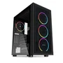 Abysm Danube Kamp Black Caja ATX con Vidrio Templado e Iluminación ARGB