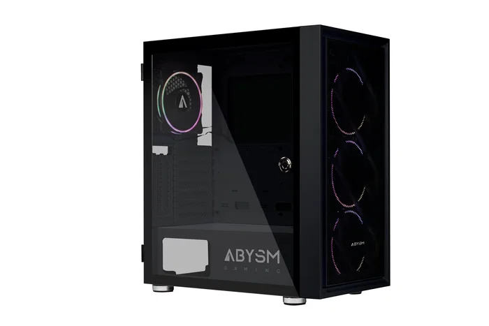 Abysm Danube Kamp Black Caja ATX con Vidrio Templado e Iluminación ARGB Abysm Danube Kamp Black Caja ATX con Vidrio Templado e Iluminación ARGB