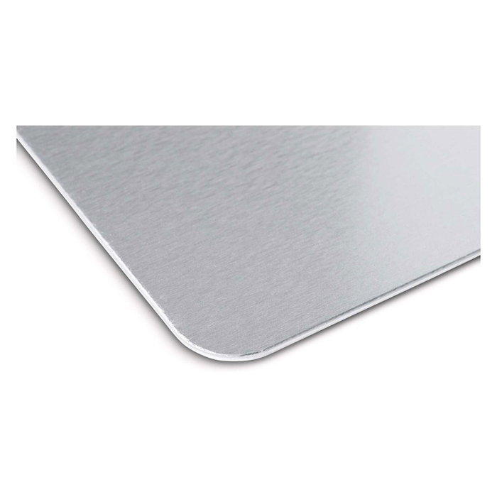 MAUL Sujetalibros Plata 12,0 x 12,0 x 17,5 cm - 2 Piezas