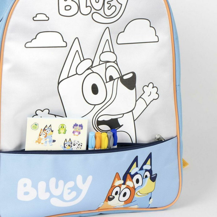 Cerdá Set Mochila DIY Bluey Azul Cerdá Set Mochila DIY Bluey Azul
