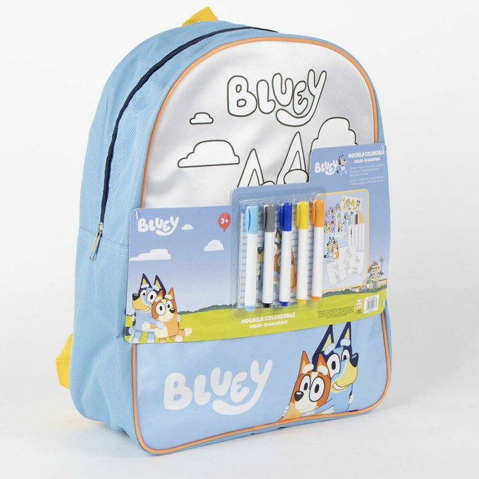 Cerdá Set Mochila DIY Bluey Azul Cerdá Set Mochila DIY Bluey Azul