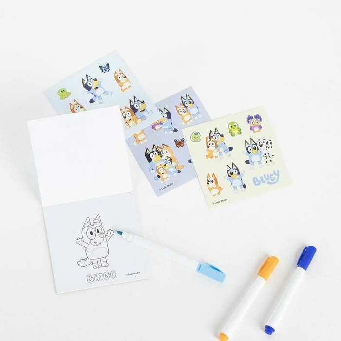 Cerdá Set Mochila DIY Bluey Azul Cerdá Set Mochila DIY Bluey Azul