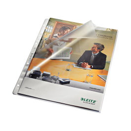 LEITZ Prospekthüllen Fundas Perforadas DIN A4 Transparentes 0.13 mm