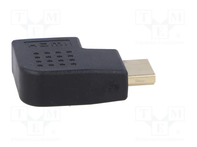 AKYGA Adaptador HDMI 1.4 High Speed + Ethernet Negro