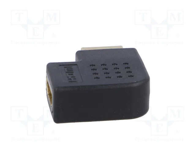 AKYGA Adaptador HDMI 1.4 High Speed + Ethernet Negro