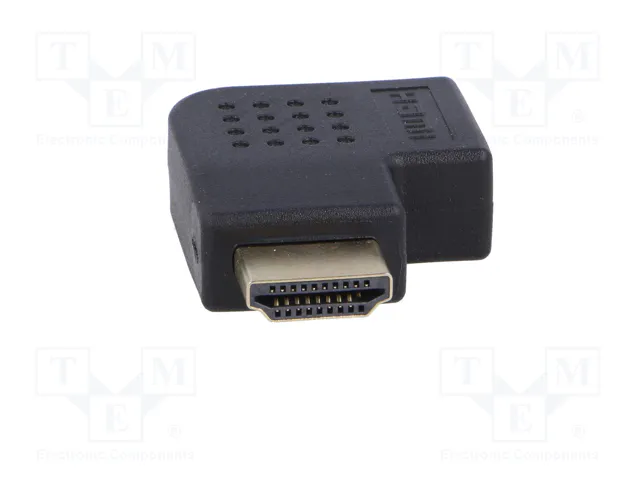 AKYGA Adaptador HDMI 1.4 High Speed + Ethernet Negro