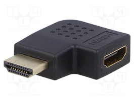 AKYGA Adaptador HDMI 1.4 High Speed + Ethernet Negro