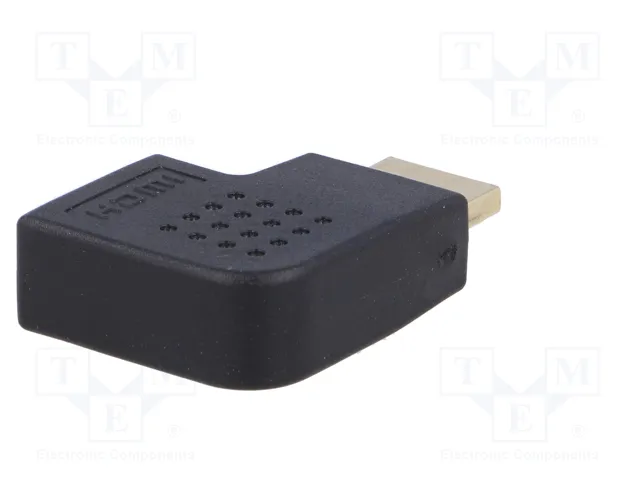 AKYGA Adaptador HDMI 1.4 High Speed + Ethernet Negro