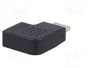 AKYGA Adaptador HDMI 1.4 High Speed + Ethernet Negro