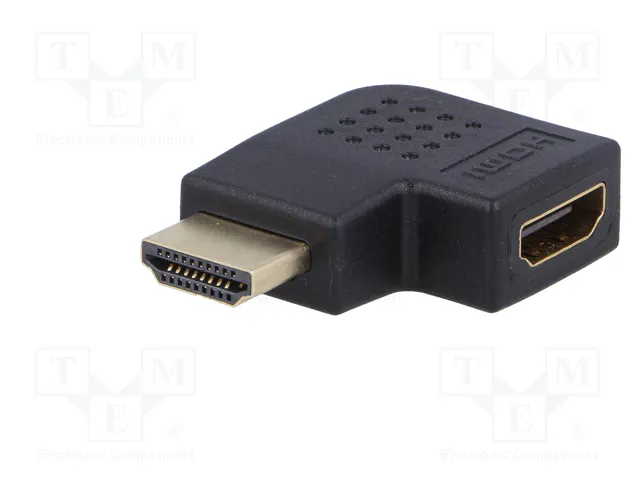 AKYGA Adaptador HDMI 1.4 High Speed + Ethernet Negro